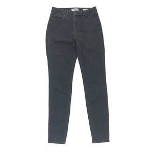 EUC Guess Los Angeles Black Wash Stretch Skinny Jeans Wms Size 28